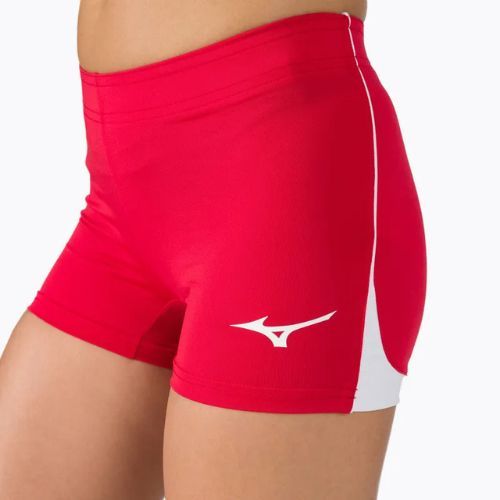 Pantaloni scurți de antrenament Mizuno High-Kyu roșu pentru femei V2EB720162
