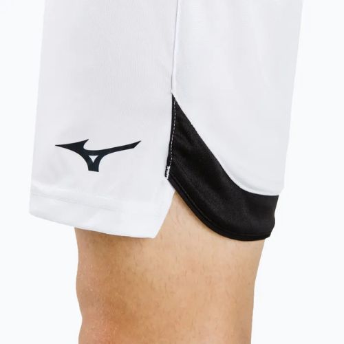 Pantaloni scurți de antrenament pentru bărbați Mizuno Premium Handball alb X2FB9A0201