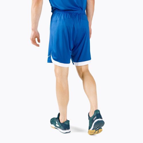 Pantaloni scurți de antrenament pentru bărbați Mizuno Premium Handball albastru X2FB9A0222