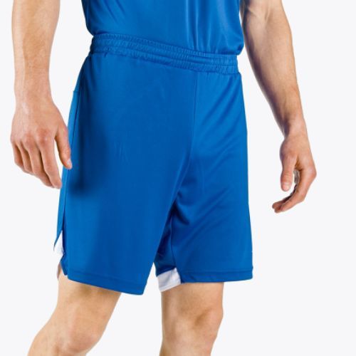 Pantaloni scurți de antrenament pentru bărbați Mizuno Premium Handball albastru X2FB9A0222