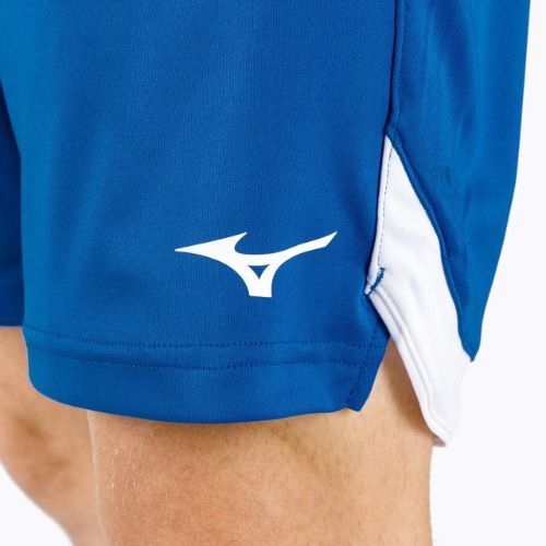 Pantaloni scurți de antrenament pentru bărbați Mizuno Premium Handball albastru X2FB9A0222