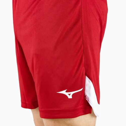 Pantaloni scurți de antrenament pentru bărbați Mizuno Premium Handball roșu X2FB9A0262