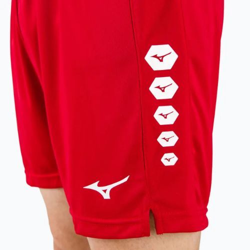 Pantaloni scurți de antrenament pentru bărbați Mizuno Soukyu roșu X2EB750062