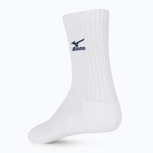 Șosete de volei Mizuno Volley Medium alb 67UU71571