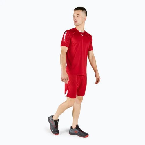 Mizuno Soukyu SS tricou de antrenament pentru bărbați roșu X2EA750062