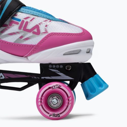 Patine cu rotile pentru copii FILA Joy G white/pink/light blue