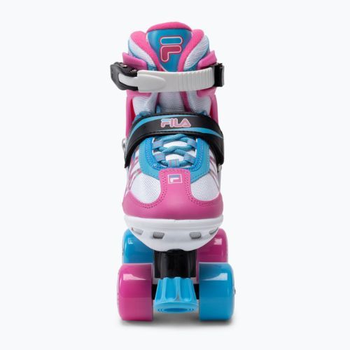 Patine cu rotile pentru copii FILA Joy G white/pink/light blue