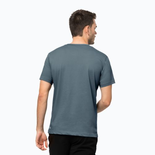 Jack Wolfskin tricou pentru bărbați Ocean Trail gri 1808621_6098_002