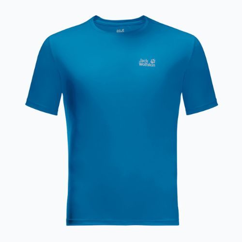 Jack Wolfskin tricou de drumeție pentru bărbați Tech albastru 1807071_1361_002