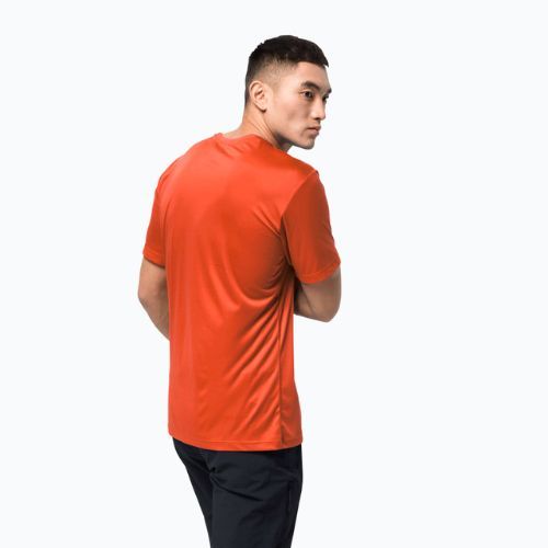 Jack Wolfskin tricou de drumeție pentru bărbați Tech orange 1807071_3017