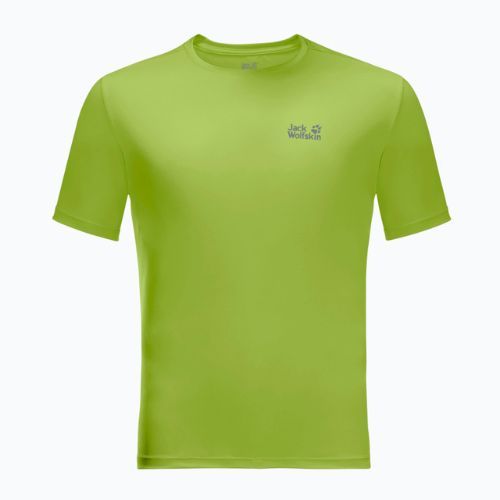 Jack Wolfskin tricou de drumeție pentru bărbați Tech verde 1807071_4073_003