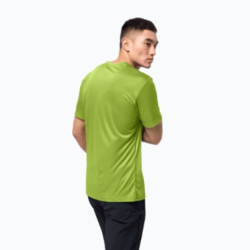 Jack Wolfskin tricou de drumeție pentru bărbați Tech verde 1807071_4073_003