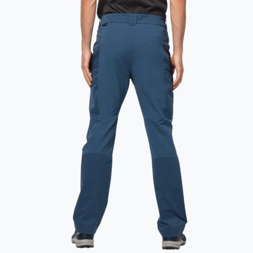 Pantaloni bărbătești Jack Wolfskin Activate Tour softshell albastru 1507451_1383_046