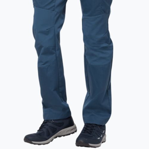 Pantaloni bărbătești Jack Wolfskin Activate Tour softshell albastru 1507451_1383_046