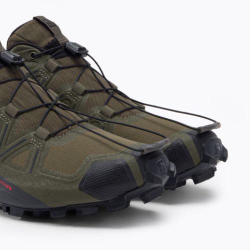 Pantofi de trail pentru bărbați Salomon Speedcross 5 Wide verde L40981300