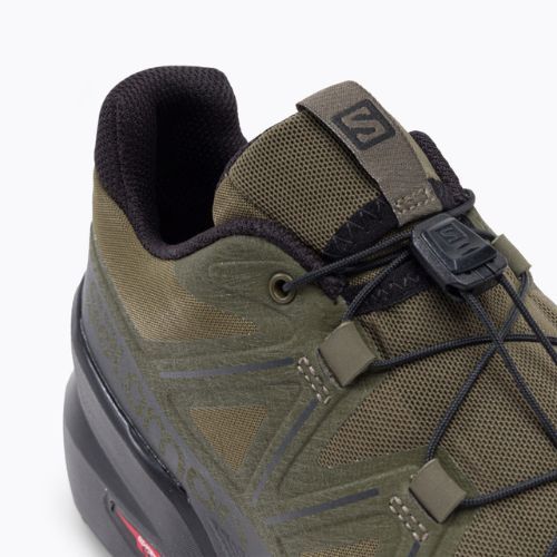 Pantofi de trail pentru bărbați Salomon Speedcross 5 Wide verde L40981300