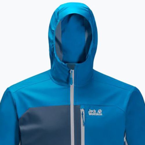 Jack Wolfskin jachetă bărbătească softshell Eagle Peak II albastru 1306911_1361