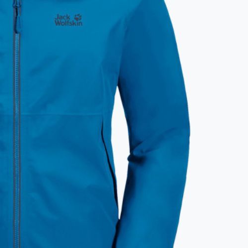 Jack Wolfskin Evandale jachetă de ploaie pentru bărbați albastru 1111131_1361_002