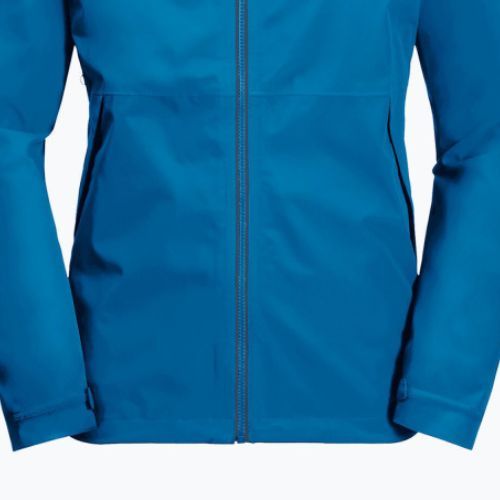 Jack Wolfskin Evandale jachetă de ploaie pentru bărbați albastru 1111131_1361_002