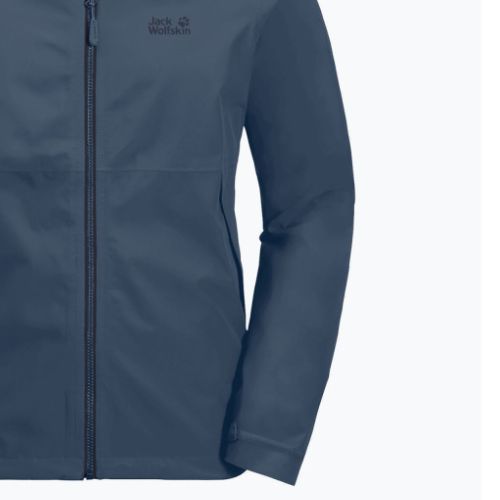 Jack Wolfskin Evandale jachetă de ploaie pentru bărbați albastru marin 1111131_1383_002