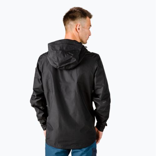 Jack Wolfskin jachetă de ploaie Evandale pentru bărbați negru 1111131_6000_002