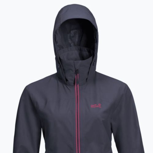 Jack Wolfskin jachetă hardshell pentru femei Evandale negru 1111191_1388