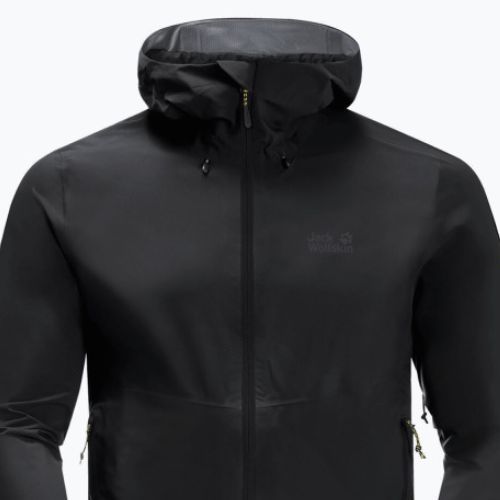 Jack Wolfskin jachetă de ploaie pentru bărbați Highest Peak 2.5L negru 1114961_6000_004