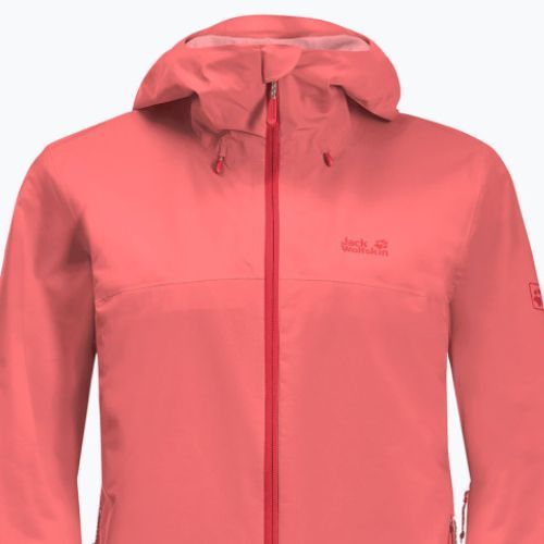 Jack Wolfskin jachetă hardshell pentru femei Highest Peak 2.5L portocaliu 1115111_2072