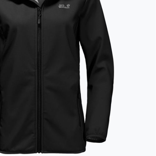 Jack Wolfskin jachetă softshell pentru femei Northern Point negru 1304011_6001_001