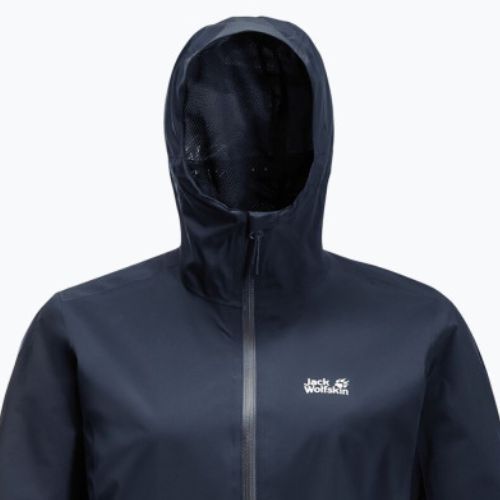 Jack Wolfskin jachetă de ploaie pentru femei Pack & Go Shell albastru marin 1111514
