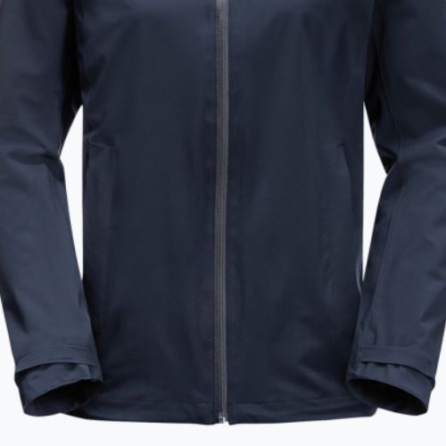 Jack Wolfskin jachetă de ploaie pentru femei Pack & Go Shell albastru marin 1111514