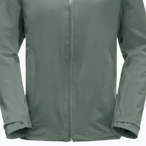Jack Wolfskin jachetă hardshell pentru femei Pack & Go Shell verde 1111514_4311