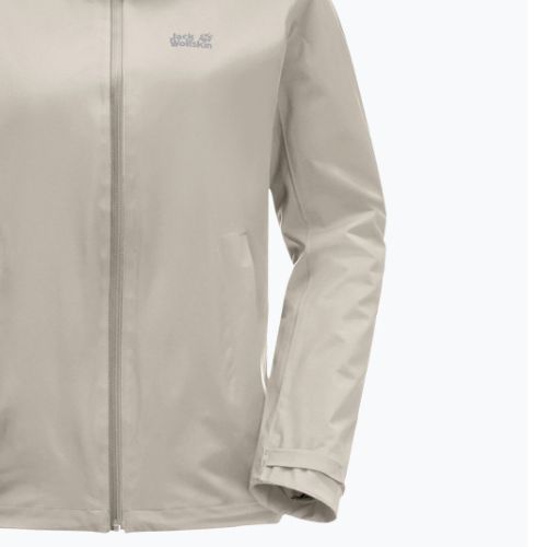 Jack Wolfskin jachetă hardshell pentru femei Pack & Go Shell gri 1111514_6260