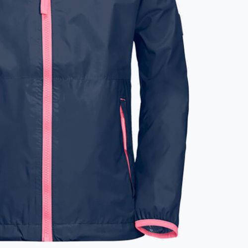 Jack Wolfskin Rainy Days jachetă de ploaie pentru copii albastru marin 1604815_1024