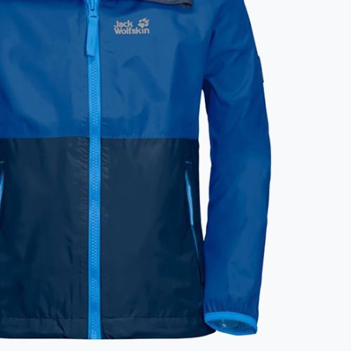 Jacheta de ploaie pentru copii Jack Wolfskin Rainy Days albastru 1604815