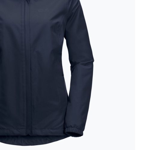 Jack Wolfskin Stormy Point jachetă de ploaie albastru marin 1111201