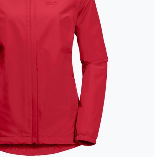 Jack Wolfskin jachetă de ploaie pentru femei Stormy Point roșu 1111201