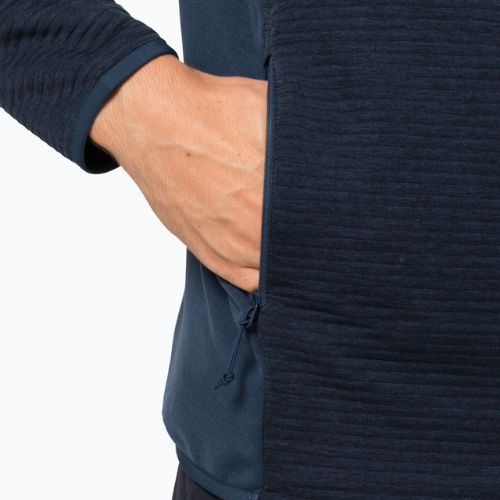 Jack Wolfskin bărbați Active Tongari fleece sweatshirt albastru marin 1709472_1383