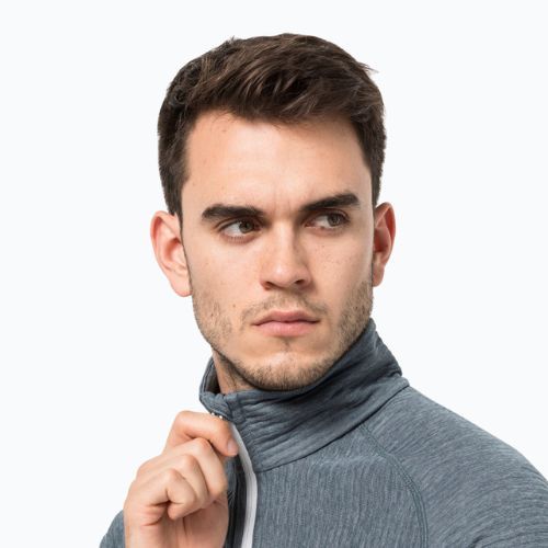 Jack Wolfskin bărbați Active Tongari fleece sweatshirt gri 1709472_6098