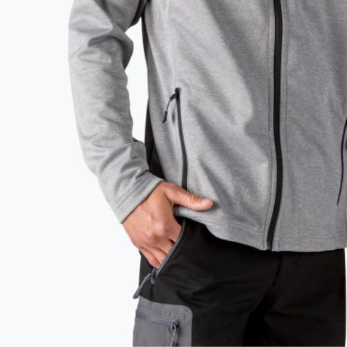 Jachetă cu glugă Jack Wolfskin Horizon pentru bărbați, gri 1708411_6038_002