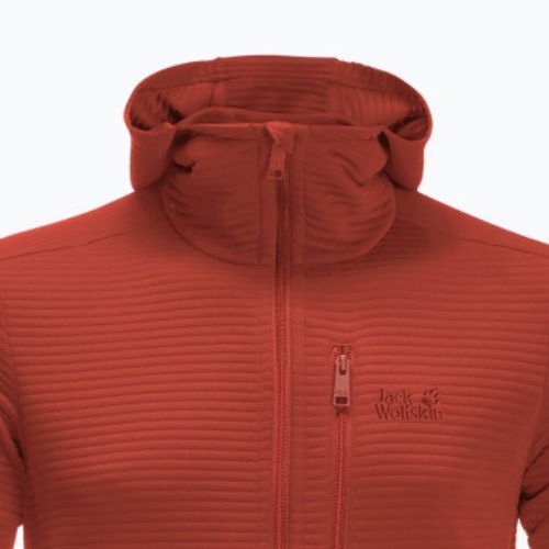 Jack Wolfskin bărbați Modesto fleece sweatshirt roșu 1706492_3740