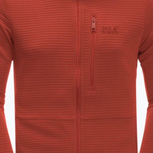 Jack Wolfskin bărbați Modesto fleece sweatshirt roșu 1706492_3740