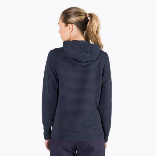 Jack Wolfskin jachetă polară cu glugă Modesto pentru femei, albastru marin 1706253_1010_001