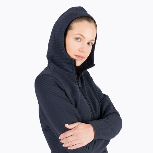 Jack Wolfskin jachetă polară cu glugă Modesto pentru femei, albastru marin 1706253_1010_001