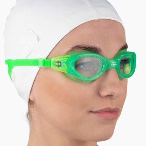 Ochelari de înot pentru copii AQUA-SPEED Pacific Jr. verde 81