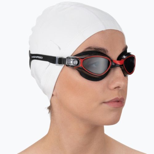Ochelari de înot AQUA-SPEED Calypso roșu 83