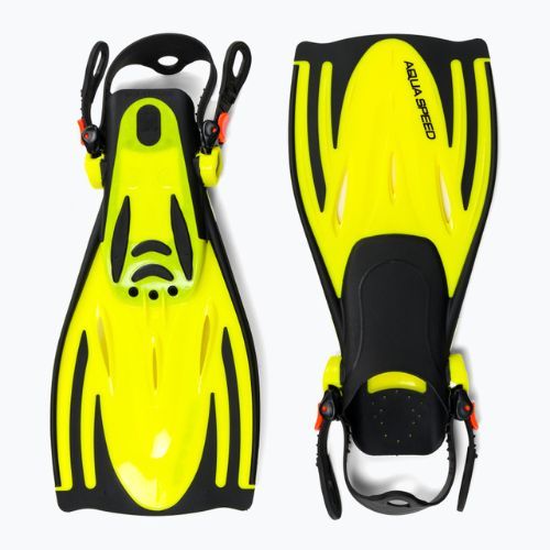 Aripioare de snorkeling pentru copii AQUA-SPEED Wombat Kid galben 528