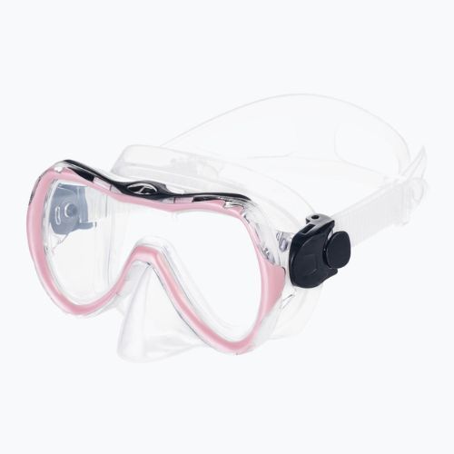 AQUA-SPEED Enzo + Evo set snorkel pentru copii roz 604