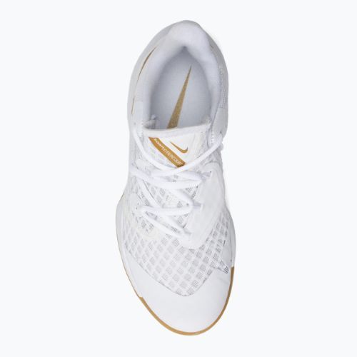 Pantofi de volei Nike Zoom Hyperspeed Court SE alb/auriu