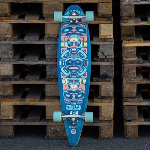 Playlife Seneca longboard albastru 880294